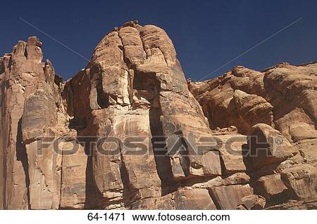 Low angle view of rock formations, Canyonlands National Park, Utah, USA View Large Photo Image Stock Image - Low angle view of rock formations, Canyonlands National Park, Utah, USA. Fotosearch