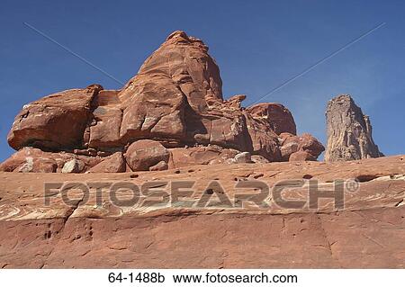 Low angle view of rock formations, Canyonlands National Park, Utah, USA View Large Photo Image Stock Image - Low angle view of rock formations, Canyonlands National Park, Utah, USA. Fotosearch
