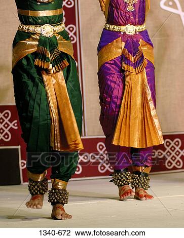 Low section view of two women performing Bharatnatyam, a classical dance of India, India View Large Photo Image Stock Image - Low section view of two women performing Bharatnatyam, a classical dance of India, India. Fotosearch