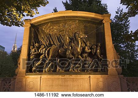 Monument to The Shaw 54th Regiment by Augustus Saint Gaudens, Boston Common, Boston, Massachusetts, USA View Large Photo Image Stock Image - Monument to The Shaw 54th Regiment by Augustus Saint Gaudens, Boston Common, Boston, Massachusetts, USA. Fotosearch