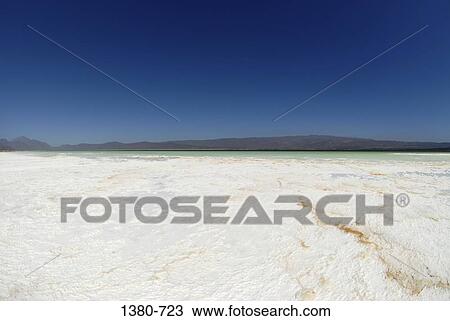 Panoramic view of a salt lake, Djibouti View Large Photo Image Stock Image - Panoramic view of a salt lake, Djibouti. Fotosearch
