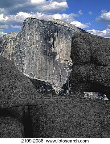 Rock formations on a landscape, Half Dome, Yosemite National Park, California, USA View Large Photo Image Stock Photograph - Rock formations on a landscape, Half Dome, Yosemite National Park, California, USA. Fotosearch