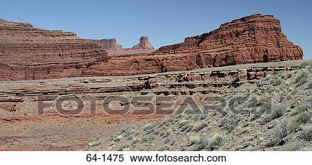 Rock formations on a landscape, Canyonlands National Park, Utah, USA View Large Photo Image Stock Photography - Rock formations on a landscape, Canyonlands National Park, Utah, USA. Fotosearch