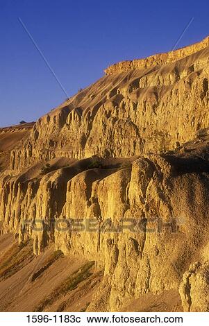 Rock formations on a landscape, White Bluffs, Hanford Reach National Monument, Washington State, USA View Large Photo Image Stock Image - Rock formations on a landscape, White Bluffs, Hanford Reach National Monument, Washington State, USA. Fotosearch