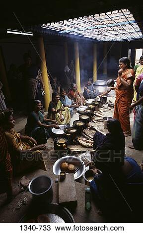 Women frying oil cakes, Chettinad, Tamil Nadu, India View Large Photo Image Stock Image - Women frying oil cakes, Chettinad, Tamil Nadu, India. Fotosearch