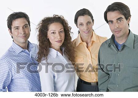 Business executives standing together View Large Photo Image Stock Image - Business executives standing together. Fotosearch
