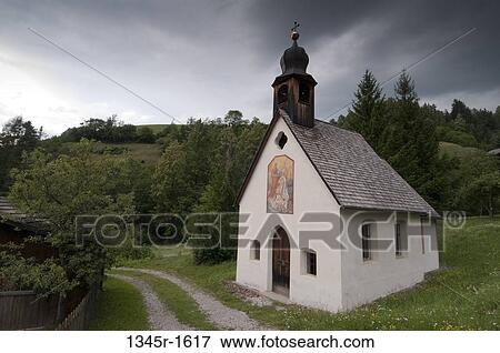 Church on a landscape, San Pietro, Funes Valley, Dolomites, Trentino-Alto-Adige, Italy View Large Photo Image Stock Photo - Church on a landscape, San Pietro, Funes Valley, Dolomites, Trentino-Alto-Adige, Italy. Fotosearch
