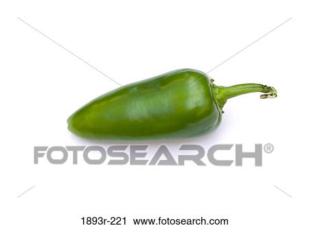 Close-up of a green chili pepper View Large Photo Image Stock Image - Close-up of a green chili pepper. Fotosearch