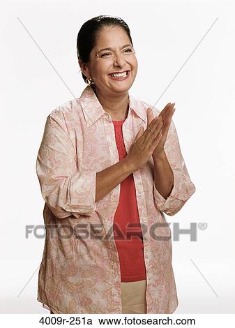 Close-up of a mature woman smiling View Large Photo Image Stock Image - Close-up of a mature woman smiling. Fotosearch