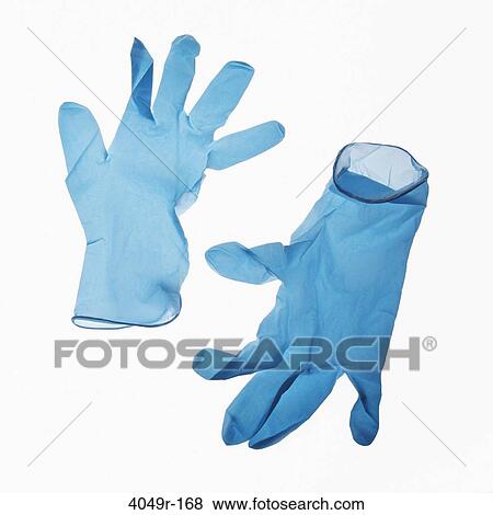 Close-up of a pair of washing up gloves View Large Photo Image Stock Photo - Close-up of a pair of washing up gloves. Fotosearch