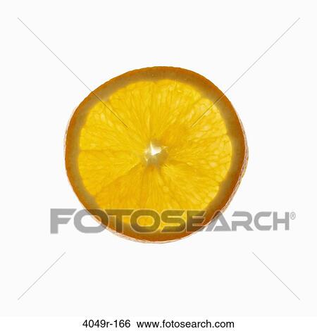 Close-up of an orange slice View Large Photo Image Stock Photograph - Close-up of an orange slice. Fotosearch