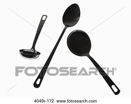 Close-up of plastic serving utensils View Large Photo Image Stock Image - Close-up of plastic serving utensils. Fotosearch