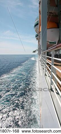 Cruise ship in the sea View Large Photo Image Stock Photo - Cruise ship in the sea. Fotosearch