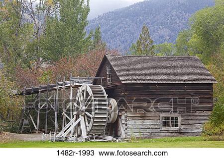Grist Mill, Keremeos, British Columbia, Canada View Large Photo Image Stock Image - Grist Mill, Keremeos, British Columbia, Canada. Fotosearch