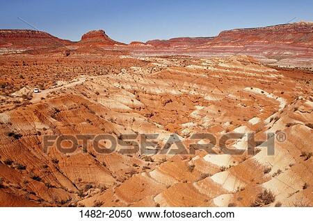 High angle view of hills, Paria River, Utah, USA View Large Photo Image Stock Image - High angle view of hills, Paria River, Utah, USA. Fotosearch