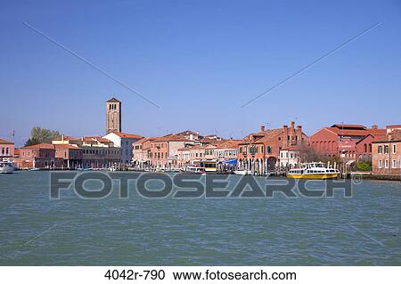 City at the waterfront, Navagero, Murano, Venice, Veneto, Italy View Large Photo Image Stock Image - City at the waterfront, Navagero, Murano, Venice, Veneto, Italy. Fotosearch