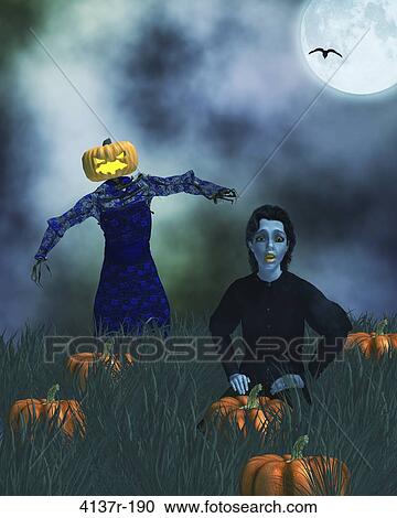 Angry female jack o lantern upset with the boy View Large Photo Image Stock Image - Angry female jack o lantern upset with the boy. Fotosearch