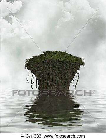 Cliff In Water Background View Large Photo Image Stock Image - Cliff In Water Background. Fotosearch