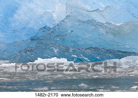 Icebergs, Endicott Arm, Alaska, USA View Large Photo Image Stock Image - Icebergs, Endicott Arm, Alaska, USA. Fotosearch