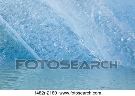 Stock Image - Icebergs, Endicott Arm, Alaska, USA. Fotosearch