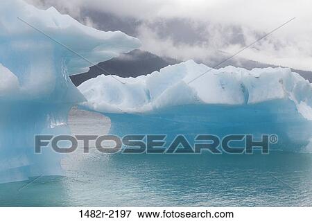 Icebergs, Endicott Arm, Alaska, USA View Large Photo Image Stock Photo - Icebergs, Endicott Arm, Alaska, USA. Fotosearch