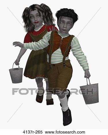 Jack n Jill on a white background View Large Photo Image Stock Photography - Jack n Jill on a white background. Fotosearch