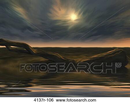 Painted Outdoor Background View Large Photo Image Stock Photograph - Painted Outdoor Background. Fotosearch