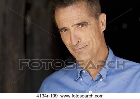 Stock Photo - Portrait of a man. Fotosearch