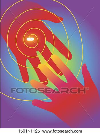 Two red hands reaching for glowing pill, illustration View Large Photo Image Stock Photography - Two red hands reaching for glowing pill, illustration. Fotosearch