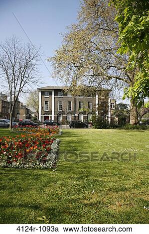 UK, London Camberwell, Addington Square View Large Photo Image Stock Image - UK, London Camberwell, Addington Square. Fotosearch