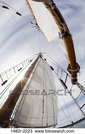 USA, Washington State, Brownsville, sail of tall ship View Large Photo Image Stock Image - USA, Washington State, Brownsville, sail of tall ship. Fotosearch