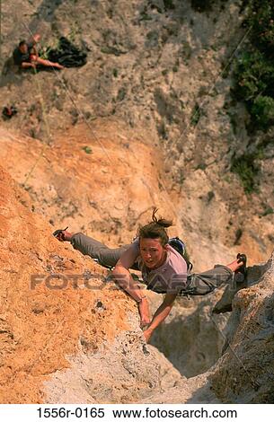 Young adult woman mountain climbing, Kalymnos, Greece View Large Photo Image Stock Photography - Young adult woman mountain climbing, Kalymnos, Greece. Fotosearch