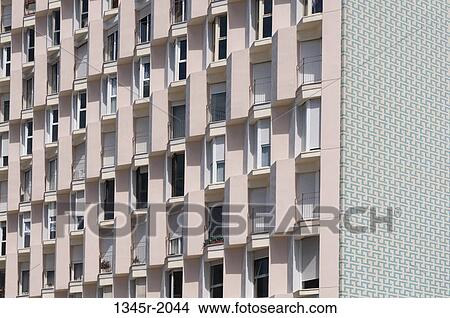 Spain, Barcelona, La Barceloneta, Building View Large Photo Image Picture - Spain, Barcelona, La Barceloneta, Building. Fotosearch