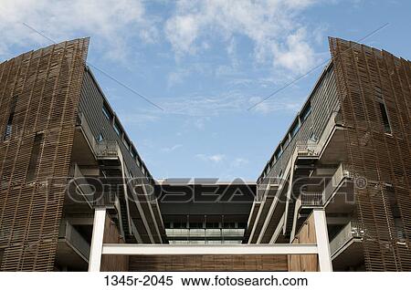 Stock Photography - Spain, Barcelona, La Barceloneta, Biomedical Research Park. Fotosearch