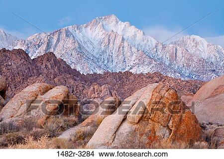USA, California, Alabama Hills and Lone Pine Peak, near Lone Pine View Large Photo Image Picture - USA, California, Alabama Hills and Lone Pine Peak, near Lone Pine. Fotosearch
