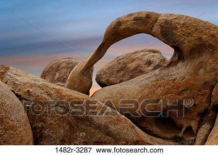 USA, California, Arch, Alabama Hills, near Lone Pine View Large Photo Image Stock Photo - USA, California, Arch, Alabama Hills, near Lone Pine. Fotosearch