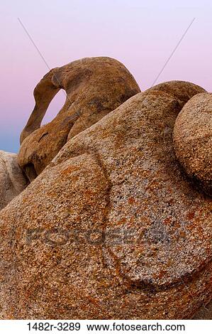 USA, California, Arch, Alabama Hills, near Lone Pine View Large Photo Image Stock Photo - USA, California, Arch, Alabama Hills, near Lone Pine. Fotosearch