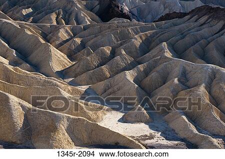 Picture - USA, California, Death Valley National Park, Zabriskie Point. Fotosearch