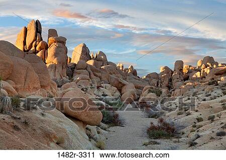 Stock Image - USA, California, Joshua Tree National Park. Fotosearch