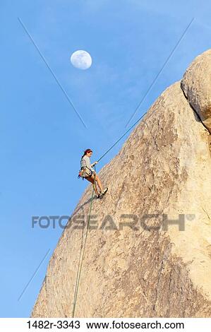 USA, California, Joshua Tree National Park, Climber on 'The Flake' Hidden Valley View Large Photo Image Stock Image - USA, California, Joshua Tree National Park, Climber on 'The Flake' Hidden Valley. Fotosearch