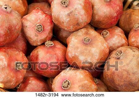 USA, California, La Jolla Farmer's Market, Pomegranates View Large Photo Image Picture - USA, California, La Jolla Farmer's Market, Pomegranates. Fotosearch