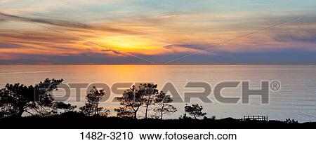 USA, California, La Jolla, Torrey Pines State Natural Reserve and State Beach, Sea at Sunset View Large Photo Image Stock Image - USA, California, La Jolla, Torrey Pines State Natural Reserve and State Beach, Sea at Sunset. Fotosearch