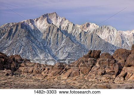 USA, California, Lone Pine Peak from Alabama Hills, near Lone Pine View Large Photo Image Stock Image - USA, California, Lone Pine Peak from Alabama Hills, near Lone Pine. Fotosearch