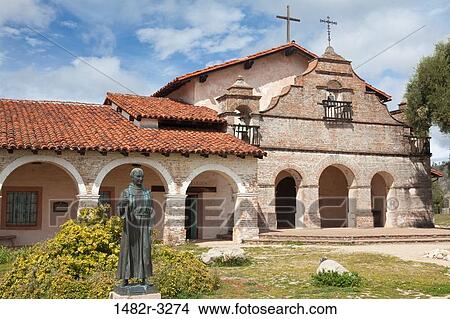 USA, California, Mission San Antionio de Padua View Large Photo Image Picture - USA, California, Mission San Antionio de Padua. Fotosearch