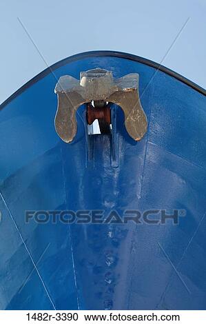 Stock Image - USA, Washington State, Detail of ship. Fotosearch