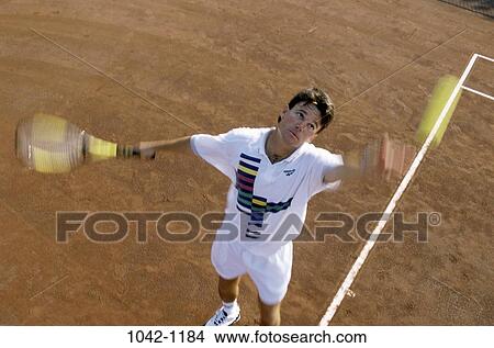 ball, tennis, sports, accuracy, clay, emotions View Large Photo Image Picture - ball, tennis, sports, accuracy, clay, emotions. Fotosearch