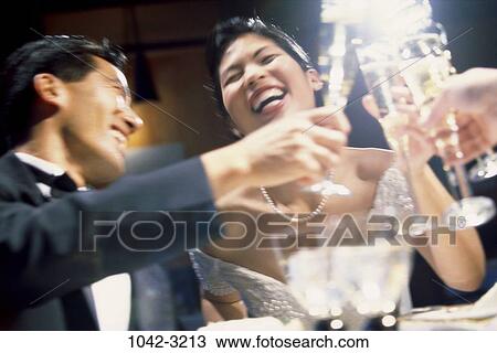beginnings, toasting, beverages, joyous, champagne, wedding, Asian View Large Photo Image Stock Image - beginnings, toasting, beverages, joyous, champagne, wedding, Asian. Fotosearch