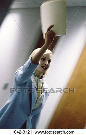 business, achievement, indoors, triumphant, Caucasian, businesswoman, young adult View Large Photo Image Stock Image - business, achievement, indoors, triumphant, Caucasian, businesswoman, young adult. Fotosearch