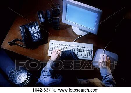 desk, keyboard, telephone, mouse, busy, computer View Large Photo Image Stock Image - desk, keyboard, telephone, mouse, busy, computer. Fotosearch