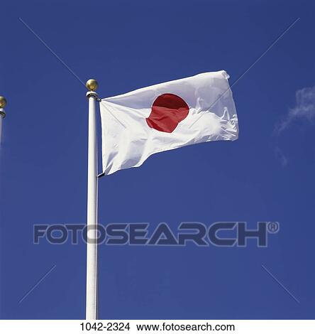 Picture - Flag of Japan. Fotosearch